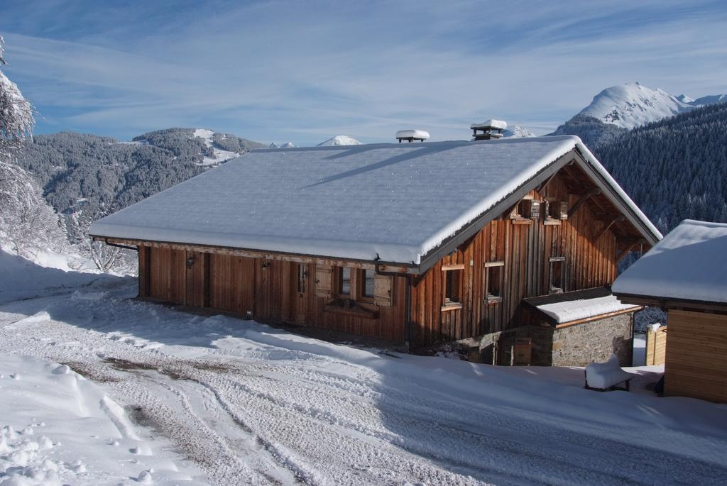 Villa Le Roy Des Montagnes A La Ferme Des Ramus Les Gets Exterior foto